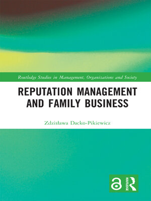 cover image of Reputation Management and Family Business